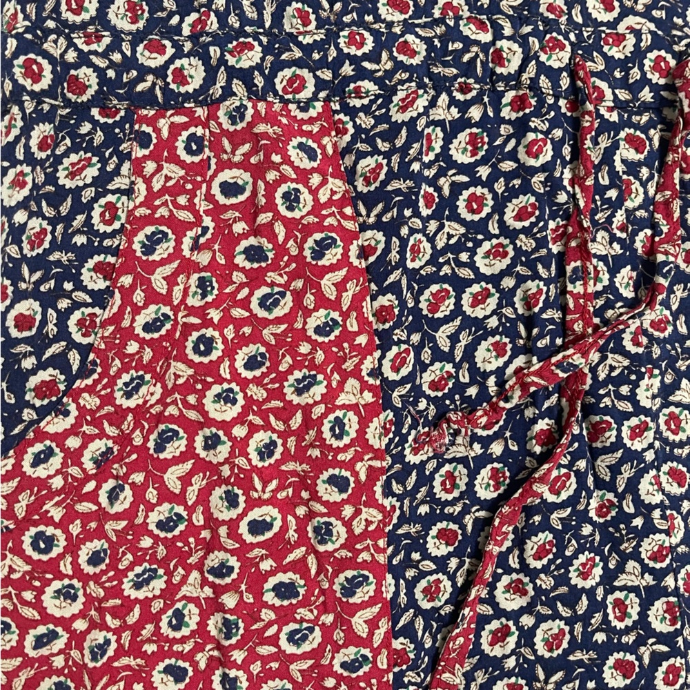 Free People Leia Floral Jumpsuit - Red and Blue XS - Picture 11 of 14